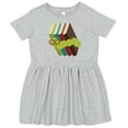 thumbnail image 3 of Inktastic Bookworm Books Reading Girls Toddler Dress, 3 of 5