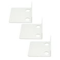 thumbnail image 1 of Acrylic Small Floating Shelf For Security Cameras, 3 PCS Waterproof Adhesive Floating Shelf With 6 Cable Clips Universal Wall Shelf For Speakers, 1 of 8