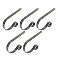 thumbnail image 2 of BMYJ 5 PCS Stocking Holders for Mantle for Christmas Decorations,Metal Christmas Stocking Holder Hooks Fireplace Hanger with Non-Skid Design for Christmas Party Decoration, 2 of 3