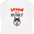 thumbnail image 4 of Inktastic Husky Dog Lover Boys or Girls Long Sleeve Toddler T-Shirt, 4 of 5