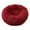 #01 Red, variant on FNOCHY Round Calming Donut Dog Bed for Medium/Small Dogs, Refillable w/ Removable Washable Cover, For Dogs Up to 45 lbs - Shaggy Plush Long Faux Fur Donut Bed