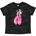 thumbnail image 3 of Inktastic Ballet Shoes, Ballet Slippers, Ballet Dance, Pink Girls Toddler T-Shirt, 3 of 5