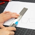 thumbnail image 7 of BAZIC Stainless Steel Ruler 12" (30cm) Non Skid Base, School Supplies, 24-Pack, 7 of 7