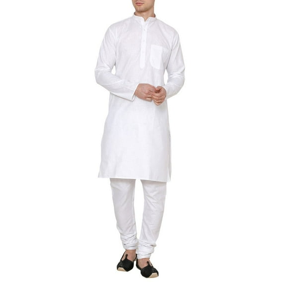 Royal Kurta Men's Cotton Linen Kurta Pyjama Set