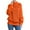 Orange, variant on ManxiVoo Women's Drop Shoulder Knit Jumper Loose Fit Batwing Sleeve Pullover Trendy Fall Casual Thin Sweater L Size Blackish Green