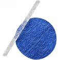 thumbnail image 3 of Embossing Acrylic Rolling Pin Fondant Craft Cake Baking Decorating Tool Rolling Pin Fondant Small Silicone Mat with Measurements for Cookie Decorating Fondant Smoother And Roller Textu Rolling, 3 of 4