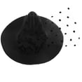 thumbnail image 3 of Shisuyan Tiny Hats Witch Hat Black Cloth 1Pcs Party Decor Halloween Event Decorations, 3 of 8