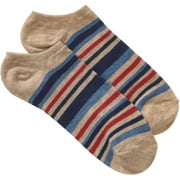 No Boundaries Allover Paisley 4pk No Show Sock