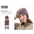 thumbnail image 2 of Gorro De Invierno, Guantes, Bufanda, Conjunto, Gorro De Punto Cálido, Bufandas Para El Cuello, Guantes Con Pantalla Táctil Para Mujeres Y Hombres Cateissary AP007011-03, 2 of 6