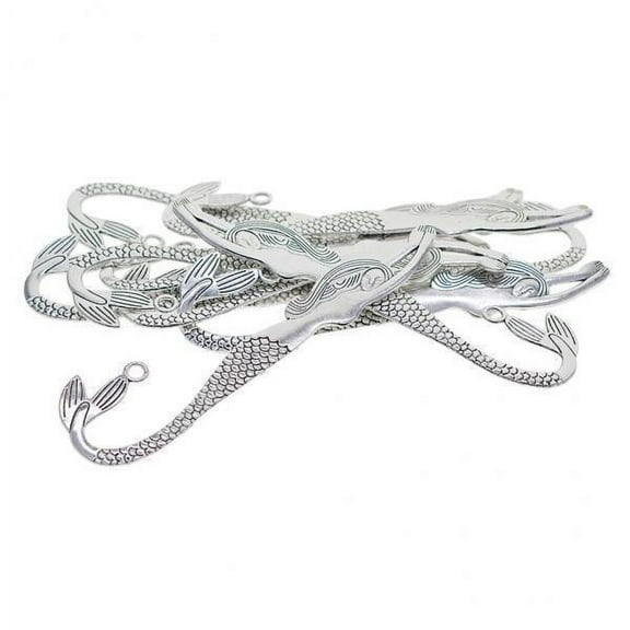 2x 10 Pcs Mermaid Bookmarks Bookmarks Bookmarks Bookmarks Paper Clips, Made of Metal