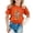 Orange, variant on Toddler Girls Summer Casual Tops Crew Neck T Shirts Carnival Print Short Sleeve T Shirt Top Size 2-3T , Yellow