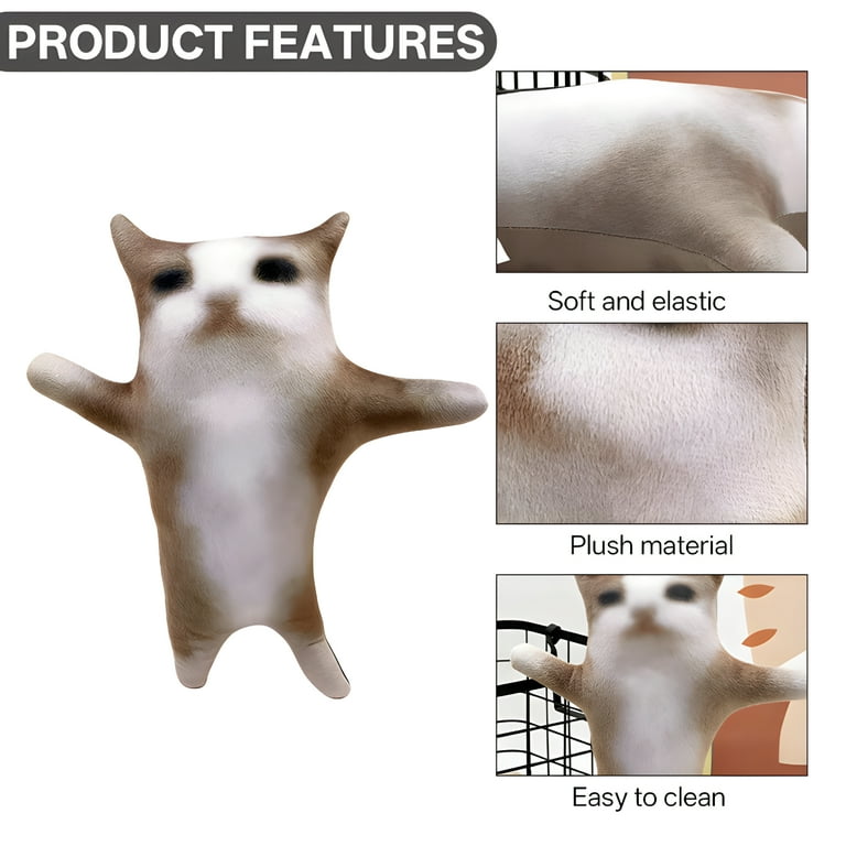 BESTSKY Cat Plush Happy Sounds Happy Cat Stuffed Animals for