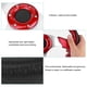 thumbnail image 3 of Akozon Volante Volante de coche de carreras de 320 mm / 12,5 pulgadas con botón de bocina Pieza modificada universal de de color rojo Khall 1.6162E+12, 3 of 6