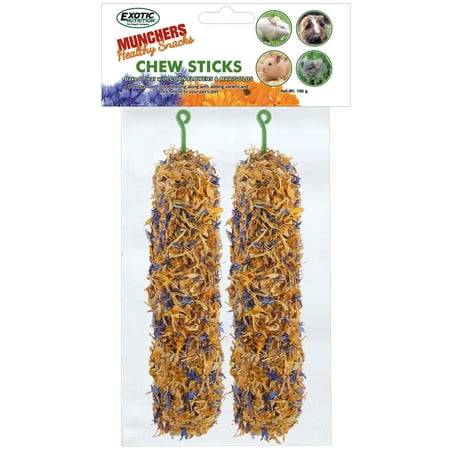 UPC: 0810012545617 | Munchers Chew Sticks with Cornflower & Marigold