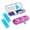 A_Marble Purple, variant on SUNMON Insulin Cooler Travel Case with 2 Cooler Ice packs, Small EVA Ozempic Travel Bag Freezer Diabetic for Cooling Insulation, Epi Pen Carrying Bag (Blue Camellia)