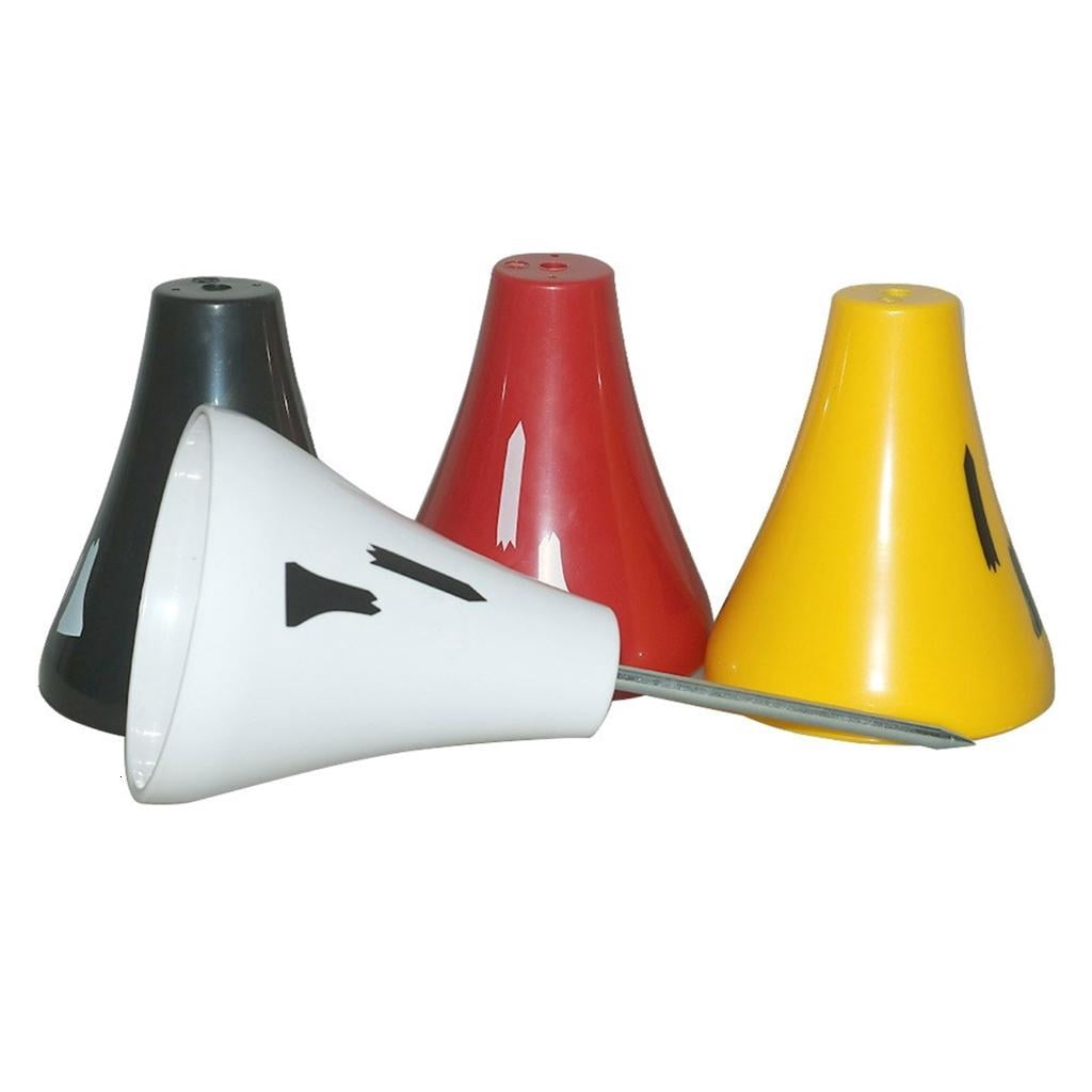 Yihuala Golfs Putting Greens Tees Sign Green Marking Tool Golfs Putting Practicing Tees Base for Golfs Accessories Easy to Use