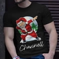 thumbnail image 2 of Channell Name Gift Santa Channell Unisex TShirt, 2 of 6
