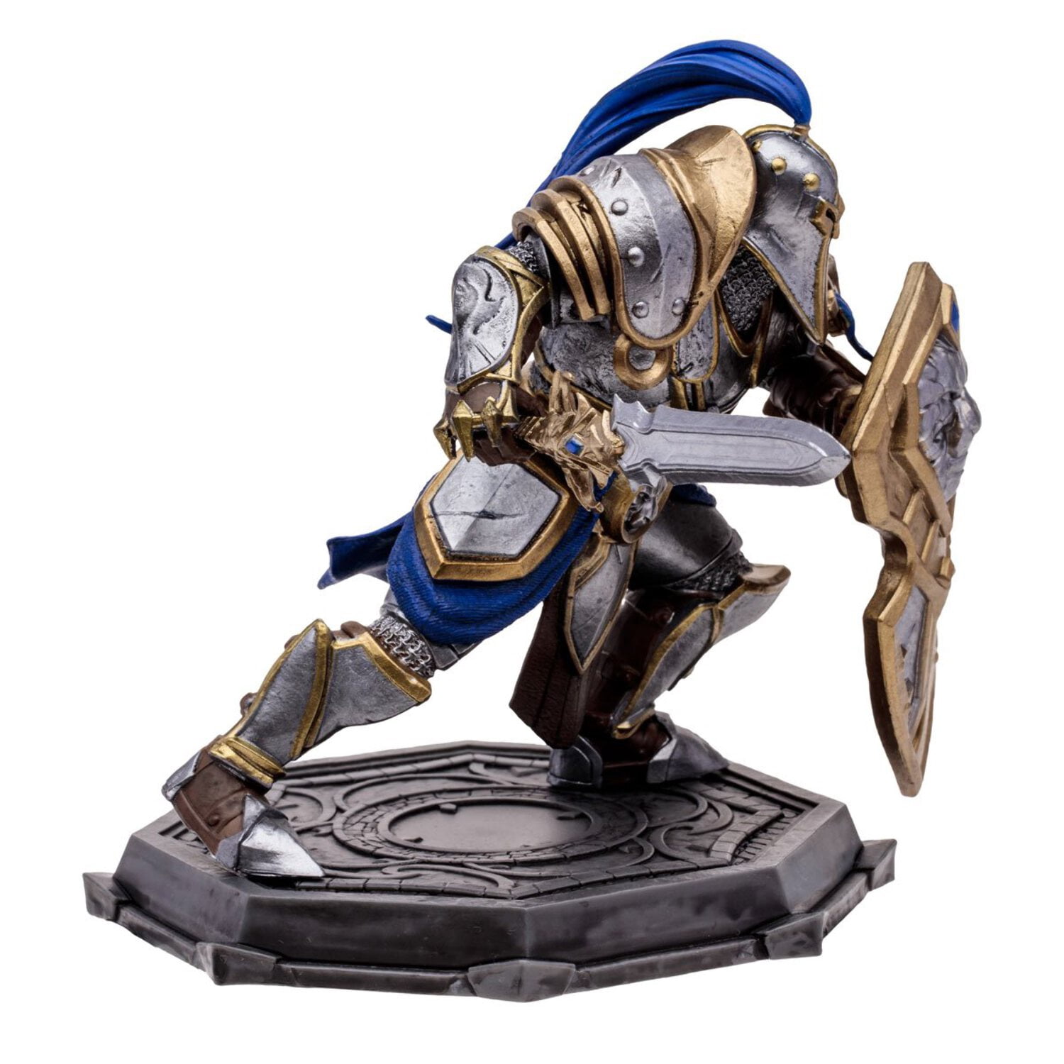 WoW Wave 1 Human Paladin Warrior 1:12 Scale Posed Figure