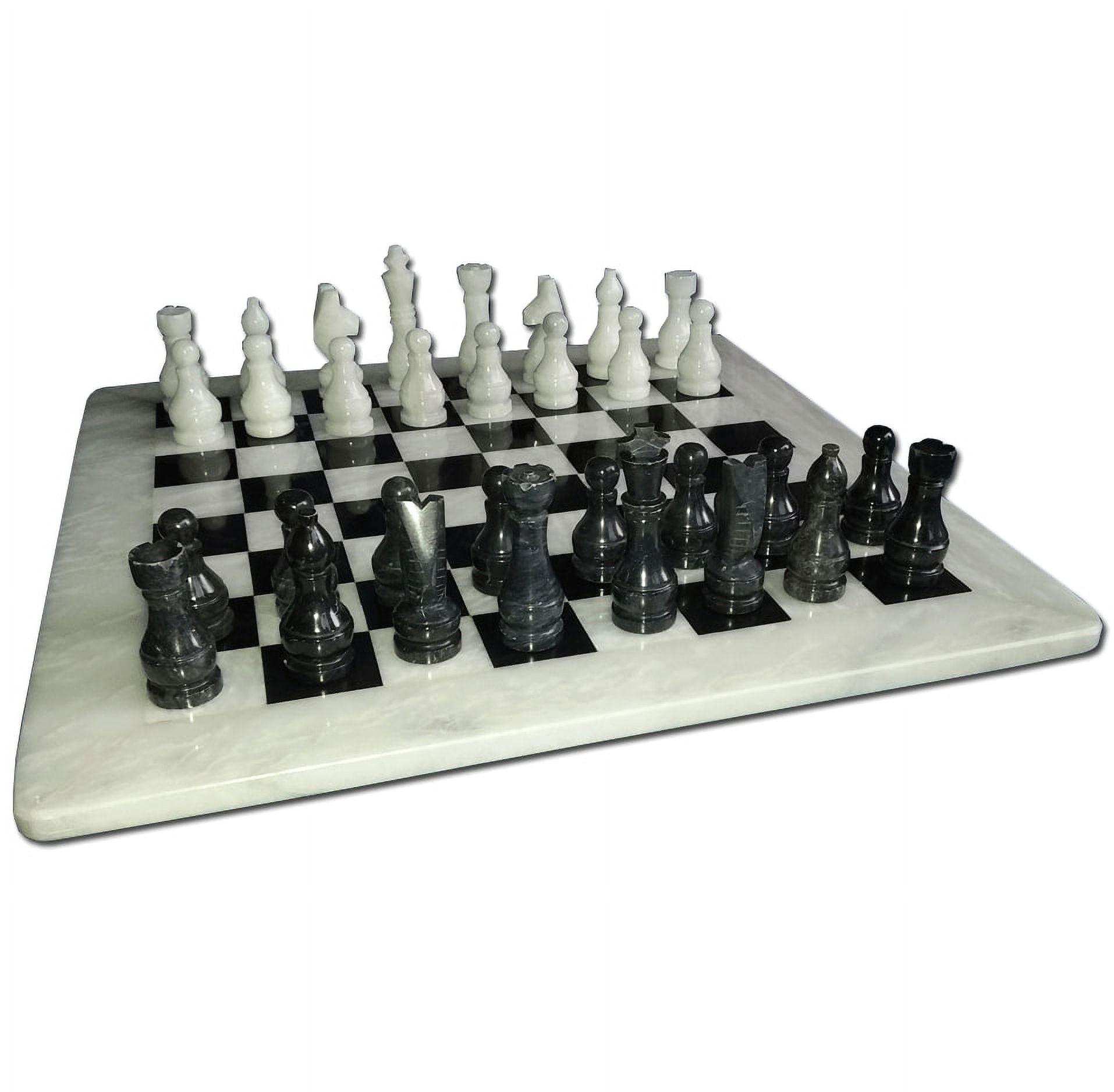 White Marble Chess Board 15 x 15 Inch, Chess Players Shout Crossword  Clue, Chess Unblocked, Handmade Chess Board, The Queen's Gambit, Piece Of  Conversation