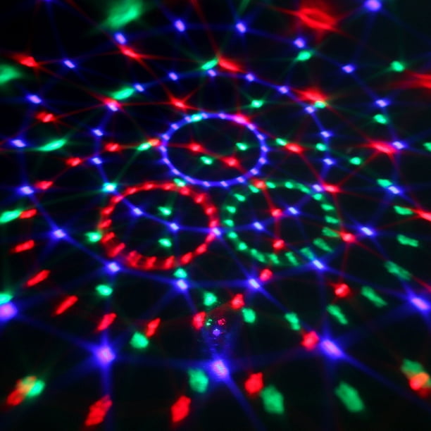 Lumière De Scène Rgb Led Lumière De Scène Pub Disco Lampe à Effet De  Lumière De Scène 3W 110 ~ 240V Mini RGB LED Ball Stage Light Pub Disco  Party Club Lampe