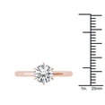 thumbnail image 4 of 1 Carat T.W. Diamond Six-Prong Solitaire 14kt Rose Gold Engagement Ring, 4 of 4