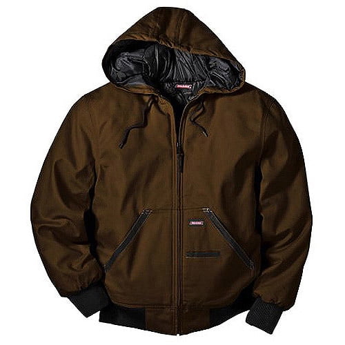 Men's Insulated Duck Hooded Sanded Jacket