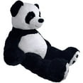 thumbnail image 3 of Anico 59" Tall (5 Feet) Giant Plush Panda Bear with Embroidered Paws and Smiling Face, Fits in 2XL Shirt!, 3 of 7