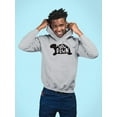 thumbnail image 2 of Slow Down Turtle Hoodie Men -Image by Shutterstock, Male 3X-Large, 2 of 4