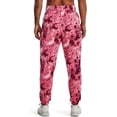 thumbnail image 3 of Under Armour Women's Women's UA Rival Terry Printed Joggers Sweatpants Pace Pink White Jogger as1, Alpha, x_l, Regular, Regular, 3 of 6