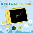 thumbnail image 2 of 10 Inch LCD Writing Tablet for Kids 4 Pack Reusable Drawing Pad Colorful Toddler Writing Board Electronic Drawing Tablet Educational and Learning Toys for 3-8 Years Old Boys Girls, 2 of 31