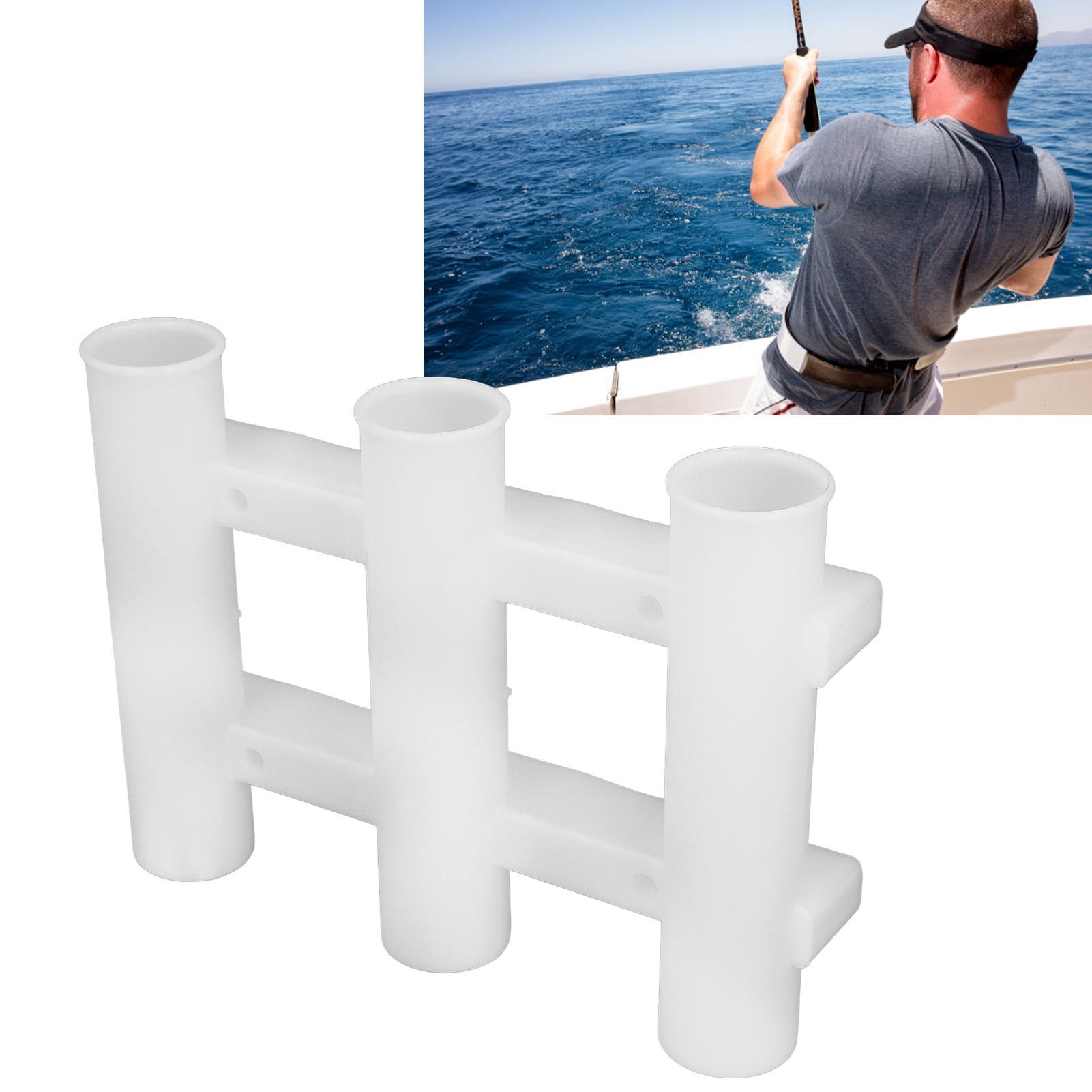 Support de cannes Float Tube 6 cannes à pêche RAPALA