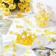 thumbnail image 4 of 300Pcs 3 Colors Acrylic Vase Fillers Clear Gem Decor Bulk Small Transparent Gold Nuggets Gems Imitation Ice Rock Faux Diamonds Crystals No Hole Bead Fillers for Party Home Centerpieces Decor DIY, 4 of 5
