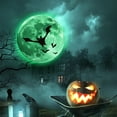 thumbnail image 6 of LHWEN Halloween Decorations Luminous Wall Stickers Bat Moon Fluorescent Self Adhesive Children's Room Festival Decor Easy to Use Glowing Party Supplies, 6 of 8
