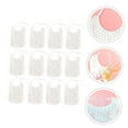thumbnail image 2 of SOPOTUTU 32pcs Disposable Feeding Bibs for Boys & Girls, Portable White Saliva Towels for Mealtime, Easy to Clean and Use, 2 of 6