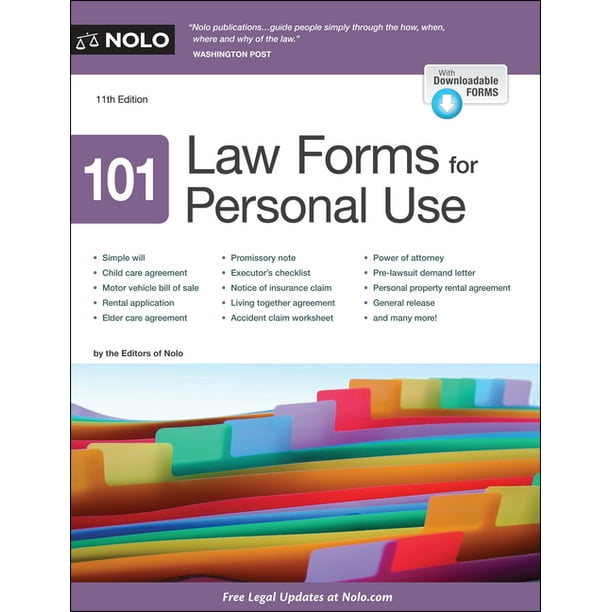 101 Law Forms for Personal Use (Edition 11) (Paperback)
