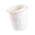 thumbnail image 3 of Siruishop 3x Tasse de Dosage Portafiltre Réutilisable Tasse de Machine à Café Tasse à Poudre 58mm Blanc, 3 of 8