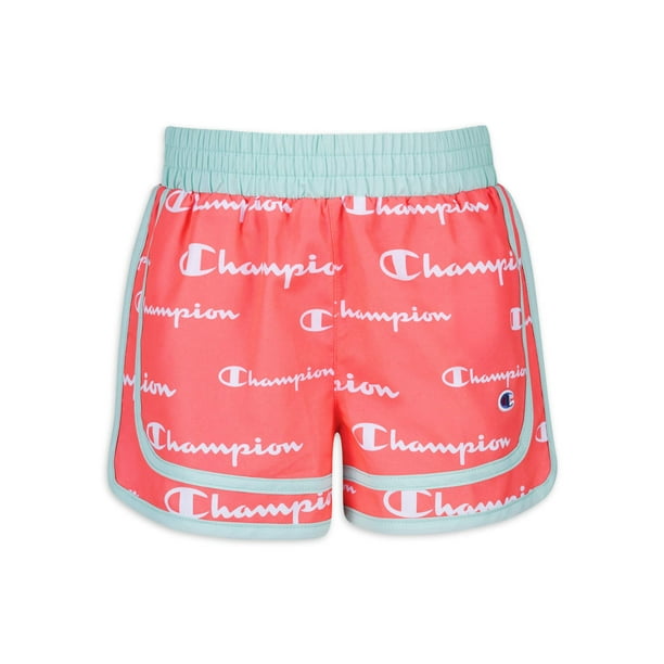 champion all over print shorts