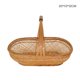 thumbnail image 1 of No 1 Productos de bambú hechos a mano cesta de almacenamiento cesta de bambú cesta de bambú cesta de frutas accesorios de cesta de flores Capacidad de carga 15 KG ANGGREK Otros, 1 of 8