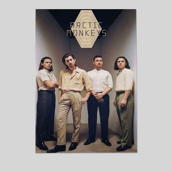 Music Poster- Arctic Monkeys Band Poster - Arctic Monkeys AM Album - Vintage Style - Size 24x36 - Kiloa