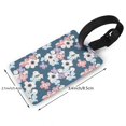 thumbnail image 2 of Sikiie Flowers Luggage Tags Privacy Cover ID Label Suitcase Tags Identifiers For School Bags,Suitcases, 2 of 7