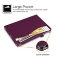 thumbnail image 5 of Fintie Multi-Angle Viewing Case for iPad 6th / 5th Generation (2018/2017 Release), iPad Air 2 / iPad Air 1 (9.7 Inch) - Premium PU Leather Cover with Pocket, Purple, 5 of 7