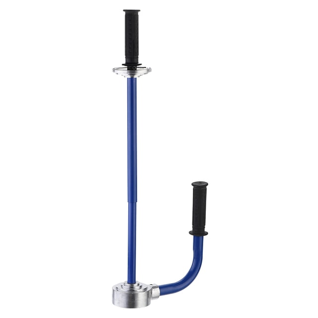 Poignée de Film Rétractable, Distributeur de Film Étirable, Distributeur de Film Étirable à Hauteur Réglable pour Film Étirable de 30-50 cm, Bleu