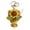 6, variant on Crochet Flower Bouquet Keychain Handmade Knitted Floral Key Rings Pendant for Women Backpacks Charm and Home Decoration