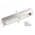 thumbnail image 5 of 8-Inch (203mm) BOLD Design Stainless Steel Brushed Nickel Contemporary  Cabinet Bar Pulls (Set of 5), 5 of 5
