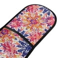 thumbnail image 2 of Dailycode Double Sided Oven Mitt with Loop Heat Resistant Kitchen Long Potholders 7" x 35" Tie Dye Flowers, 2 of 6