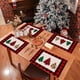 thumbnail image 4 of Mantel individual de árbol de Navidad, mantel individual de invierno, para decoración de cocina, comedor y reuniones familiares al aire libre, 4 of 5