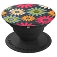 thumbnail image 4 of PopSockets PopGrip con motivos florales modernos en gris para teléfonos y tabletas, 4 of 7