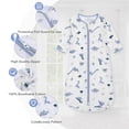thumbnail image 2 of Pijama Niña Miracle Baby  2piezas Saco de Dormir Bebé Algodón 6-18meses, 2 of 4