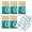 Teal, variant on Cooling Towel Wipes, 3 Second Instant Cooling Sports Towel Natural Mint Extract, Travel Gym Outdoor Running Cycling Hiking Beach Festival Pack