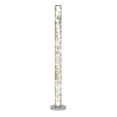 thumbnail image 2 of ORE International 49" Metal Rope LED Minari Clear Column Floor Lamp in White, 2 of 6